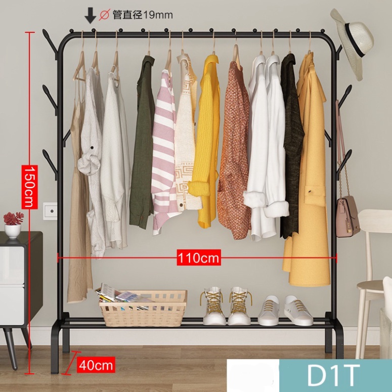 Kệ treo quần áo, giá treo quần áo đa dạng kiểu dáng chất liệu thép không gỉ bền đẹp, chắc chăn