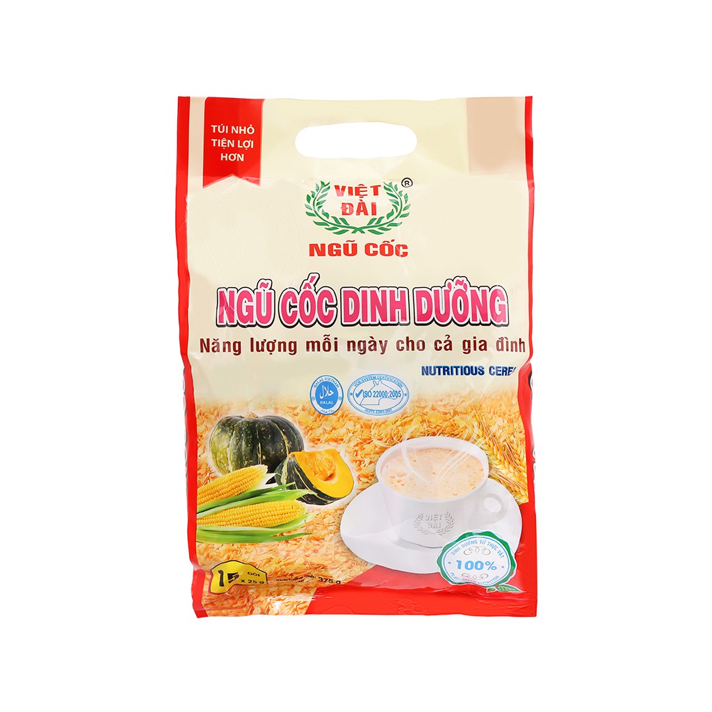 Ngũ cốc dinh dưỡng Việt Đài bịch 375g