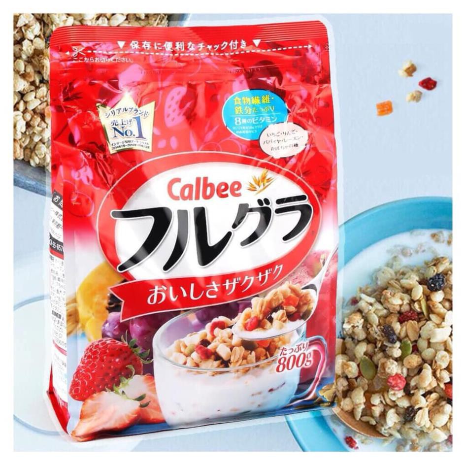 [HSD T4-5/2022] Ngũ Cốc Trái Cây Calbee Đủ 8 Vị Ngon Tuyệt - Nhật Bản | BigBuy360 - bigbuy360.vn