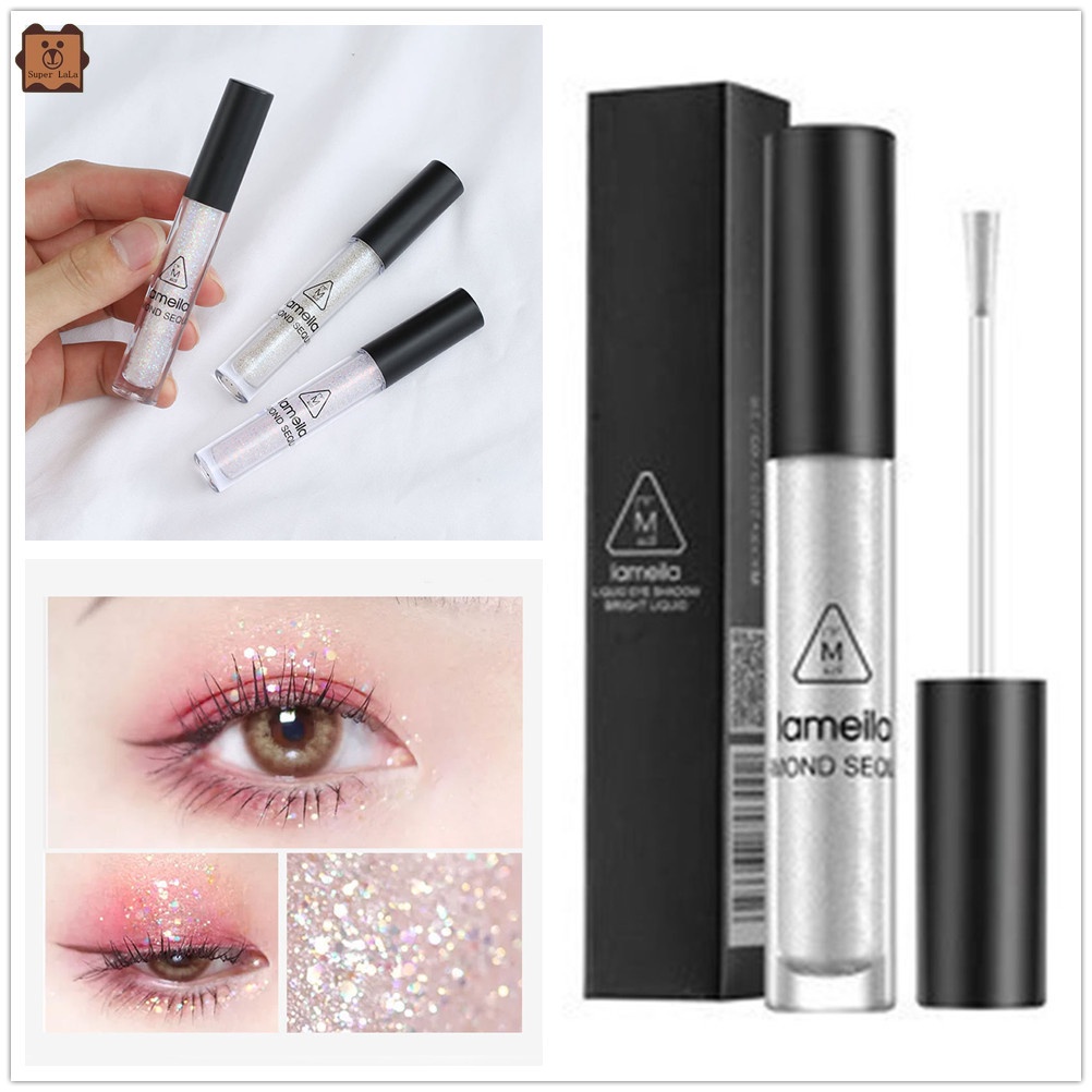 [Hàng mới về] Phấn mắt dạng lỏng độ bóng cao trang điểm thời trang chuyên nghiệp