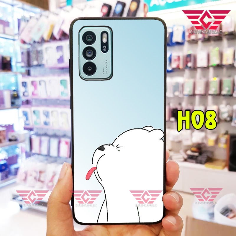 Ốp lưng OPPO RENO 5/ RENO 4/ RENO 3 GẤU DỄ THƯƠNG