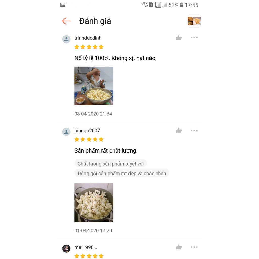 [Mã 156FMCGSALE hoàn 8% đơn 500K] Combo 1kg Bắp Mỹ nổ và 100g phô mai Hàn Quốc | BigBuy360 - bigbuy360.vn