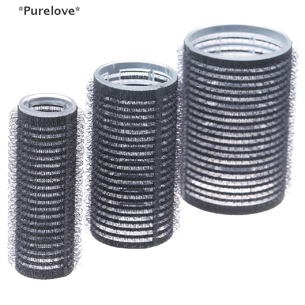 Lô Uốn Tóc Tự Dính Màu Đen Nhiều Kích Cỡ Tiện Dụng