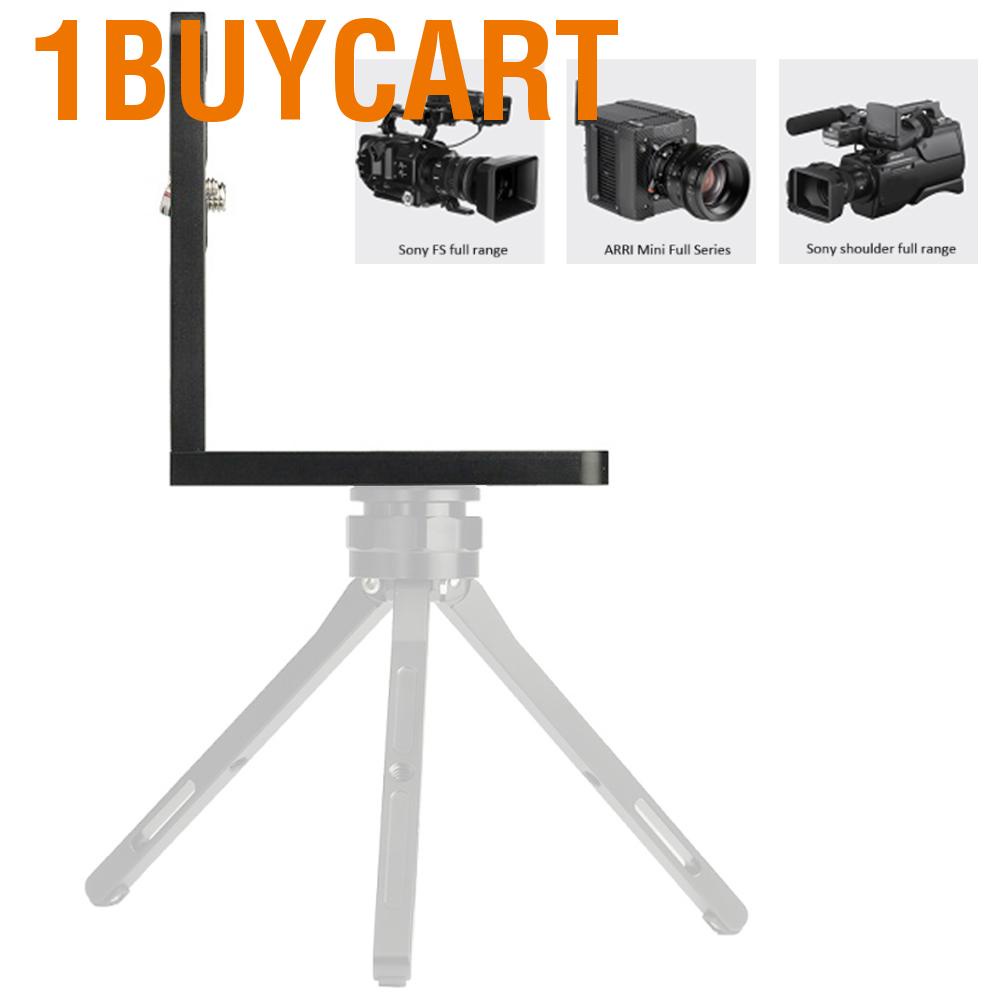 1buycart Quick release plate for video camera  L-shaped quick in aluminum alloy universal use with