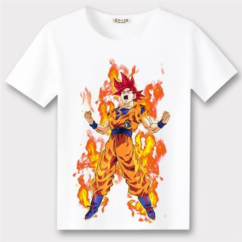 Áo Thun Tay Ngắn In Hình Dragon Ball Super Z Goku Vegeta Cho Nam Nữ