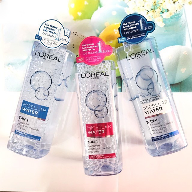 Nước Tẩy Trang Loreal L'Oreal Micellar Water