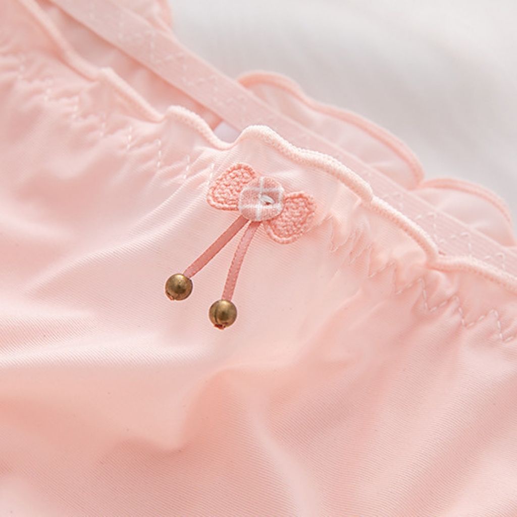 Quần lót nữ ren lưới cao cấp thoáng mát tôn dáng đính nơ gợi cảm và sexy DEVARI L005