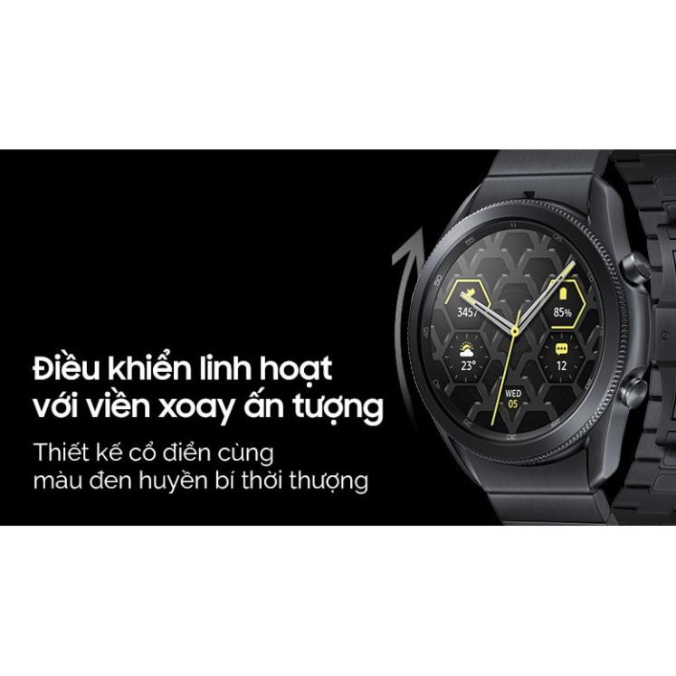 [Mã 44ELSALE1 giảm 5% đơn 3 Triệu] Đồng hồ thông minh Samsung Galaxy Watch 3 45mm Titanium - Chính hãng SSVN.