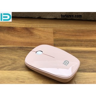 Chuột quang Forter i220 Hồng Chính hãng - Không dây