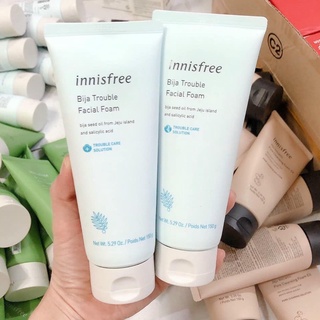 Sữa Rửa Mặt Da Mụn Innisfree Bija Anti Trouble Facial Foam