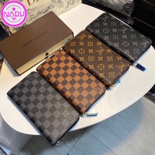 Ví Da Nam Nư,Bóp Da Dài Cầm Tay Nam Cao Cấp ,Chất Liệu da thật Siêu đẹp,mịn chống bám bụi FREE SHIP