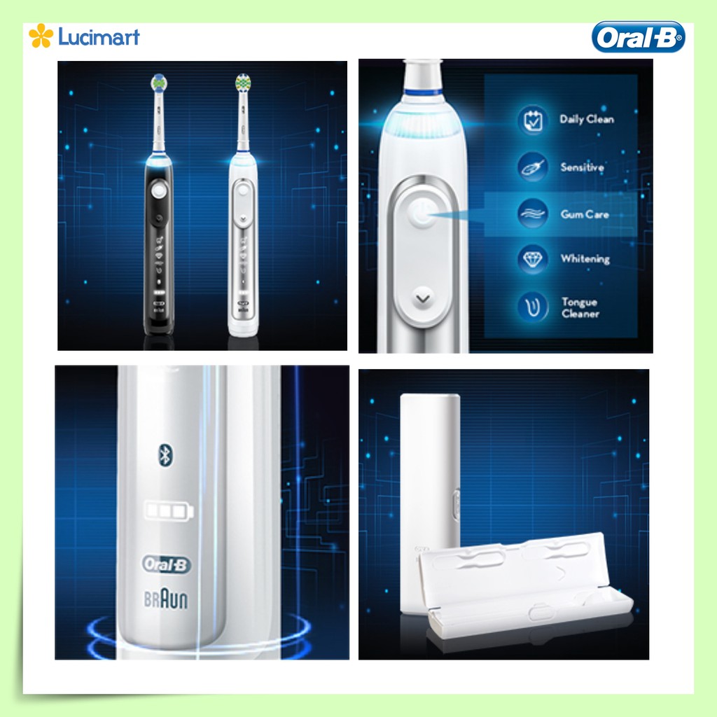 Bàn chải điện Oral-B Genius, Oral-B ProAdvantage 6000 Rechargeable Toothbrush [Hàng Đức]