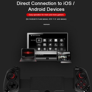 Tay Cầm Chơi Game IPEGA PG-9023S Hỗ Trợ ANDROID/IOS/PC Kết Nối Bluetooth Tương Thích Đa Thiết Bị