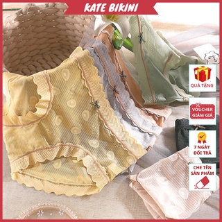 Quần lót ren nữ hoạ tiết quả bơ, quần chip nữ sexy đẹp - katebikini ql2107