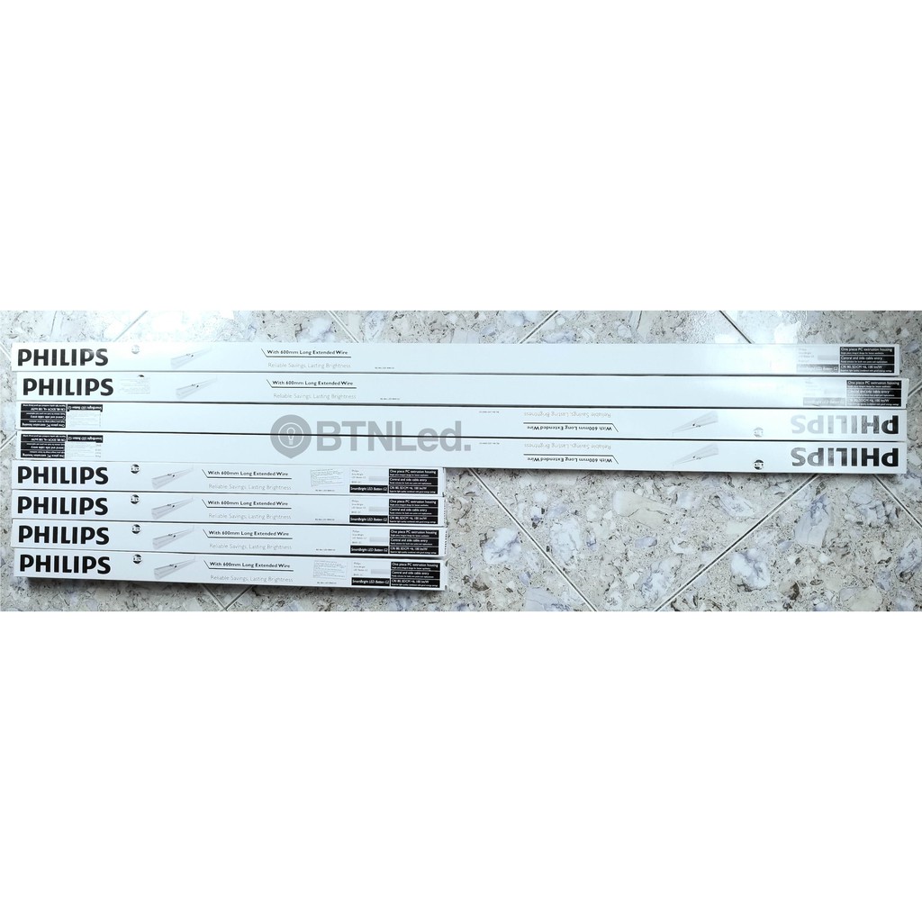 Bộ máng đèn PHILIPS 1m2 LED T8 BN012C 20W -  - Sáng vượt trội, tiết kiệm điện