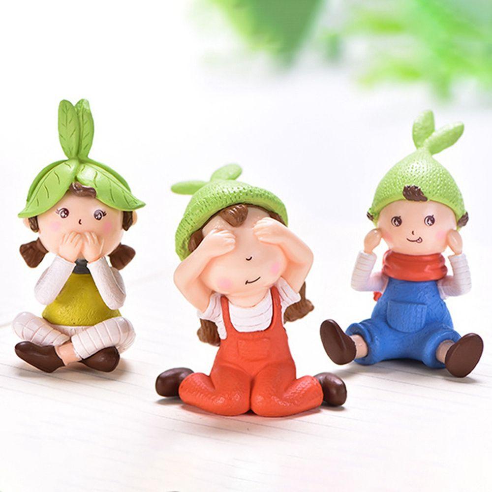 Móc Khóa Đồ trang trí Búp Bê Gnome Mini Trang Trí Tiểu Cảnh
