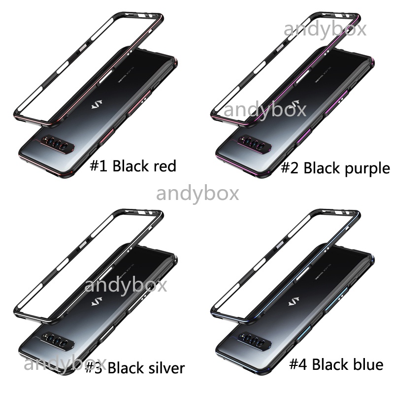 Ốp Điện Thoại Viền Kim Loại Bảo Vệ Camera Kèm Khung Kim Loại Cho Black Shark 4 4s Pro blackshark 4 4s