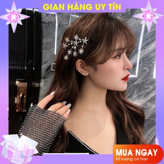 1 kẹp tóc nữ Dải Ngân Hà siêu xinh lấp lánh