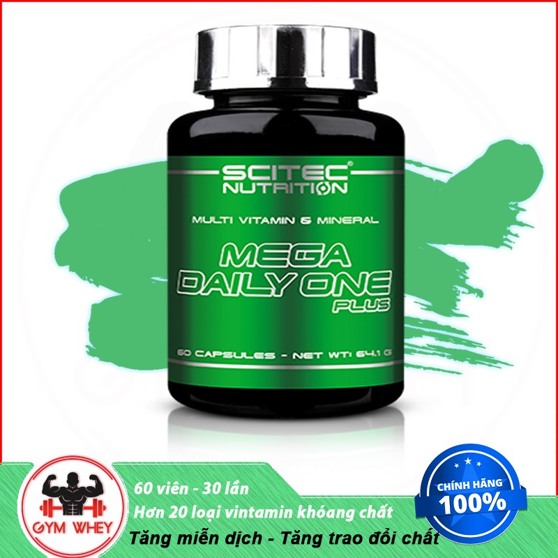 Vitamin Tổng Hợp | Scitec Mega Daily One Plus 60 viên - Authentic 100%