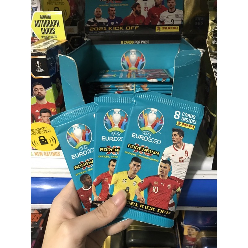 [ Pack Lẻ ] Panini Kick of 2021 Adrenalyn Euro 2020