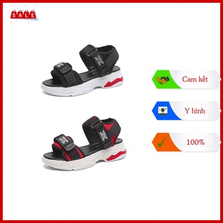 Dép Nữ Sandal đế cao su đi cực êm - Dép xăng đan học sinh thời trang quai vải dù