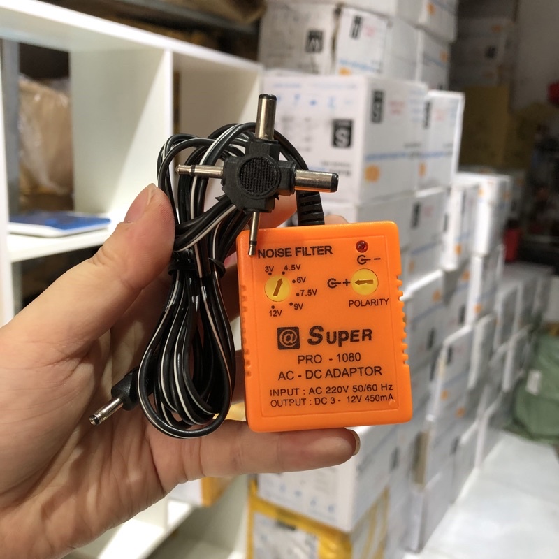 Sạc Đa Năng Supe, Adapter Đủ Các Chuẩn Sạc Dùng Cho Máy Phun Xăm