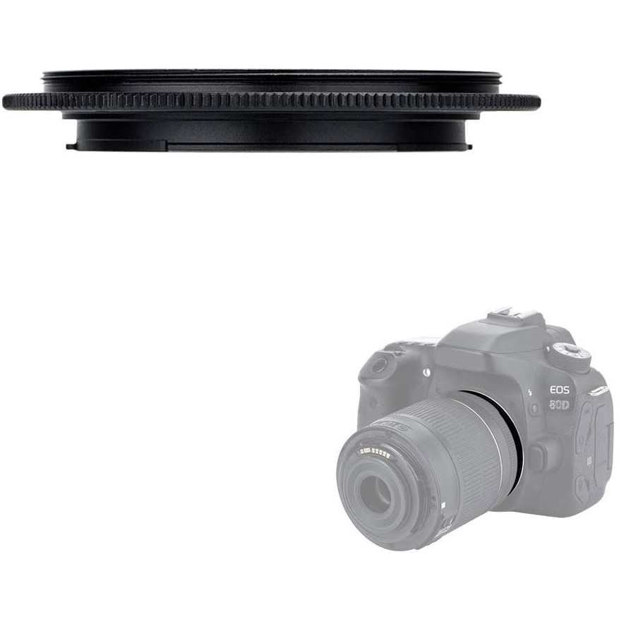 Reverse ring EOS Ngàm đảo đầu chụp macro cho máy Canon ngàm EF EF-S