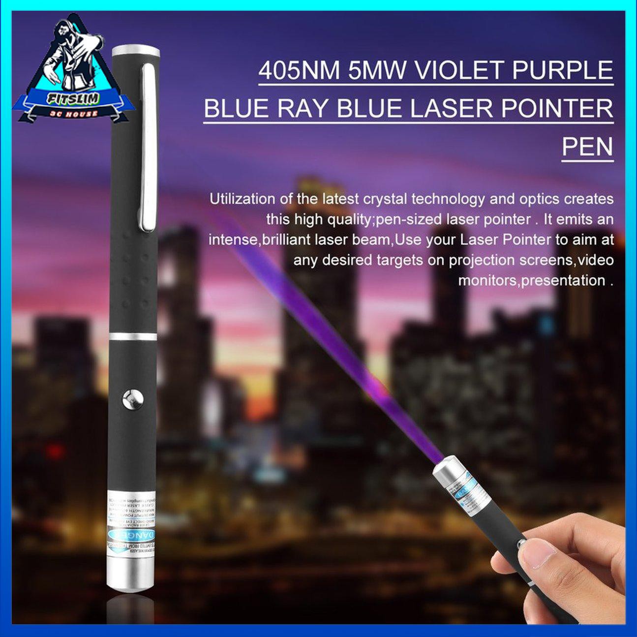Bút Laser Chỉ Điểm 5mw 405nm