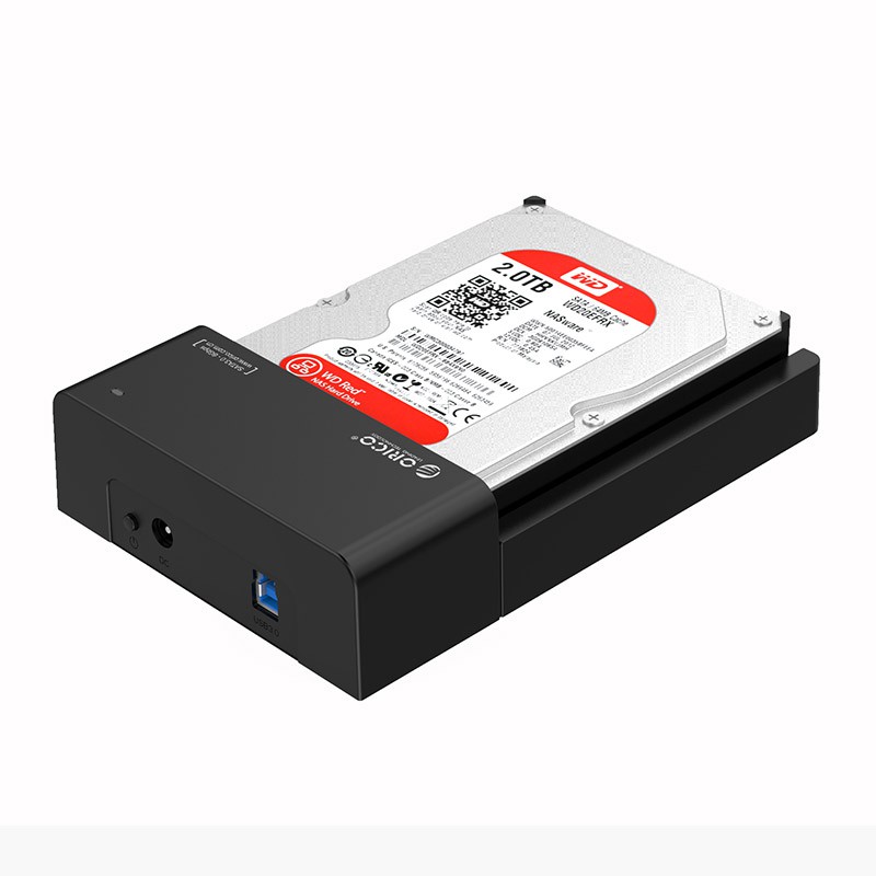 Đế cắm ổ cứng ORICO 6518US3 SATA 3 USB 3.0(Đen)