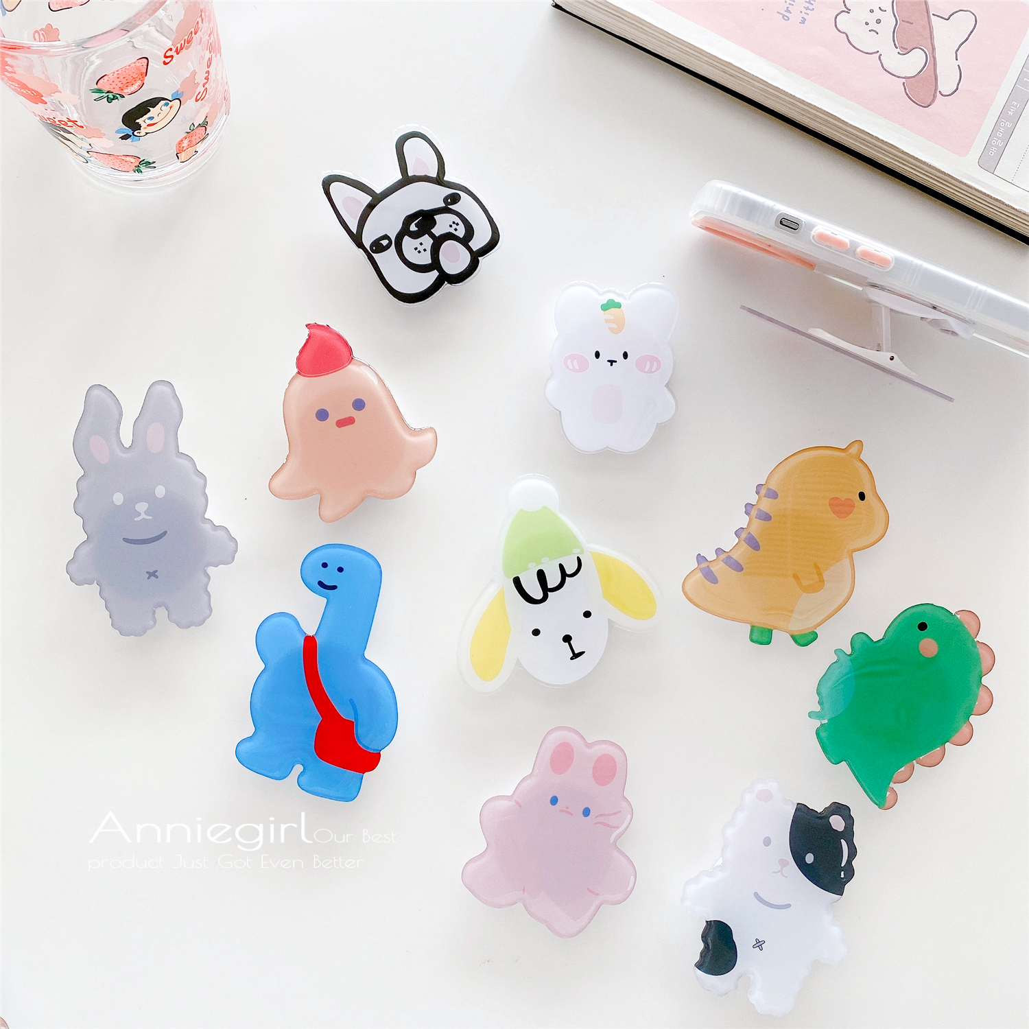 Giá Đỡ Điện Thoại Dạng Nhẫn Hình Khủng Long Xinh Xắn | BigBuy360 - bigbuy360.vn