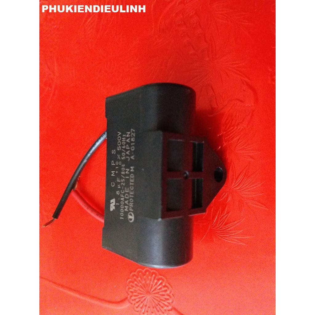 TỤ QUẠT 1MF-1,5MMF-1,8MF/500V CHÍNH HÃNG