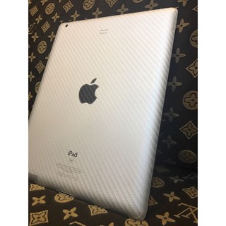 Miếng dán mặt lưng dành cho iPad 2/3/4 trong vân Carbon 3D. Chống trơn, mồ hôi tay. Hàng cao cấp.
