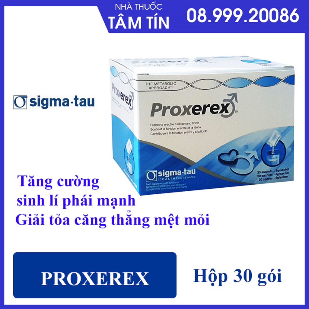 [CHÍNH HÃNG] Proxerex hỗ trợ chức năng sinh lý nam giới