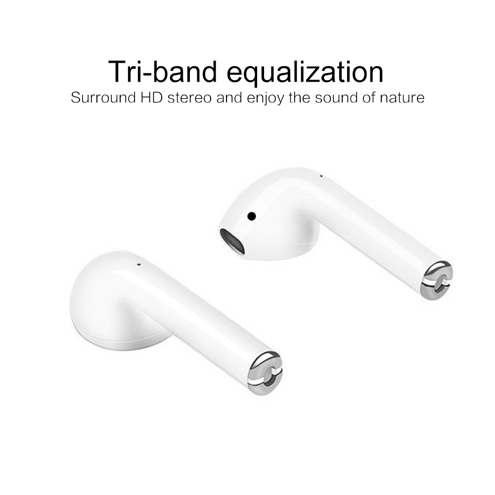 TWS Double Mini Wireless Bluetooth touch Earphone Headphone Earbuds With Charging Box Mic