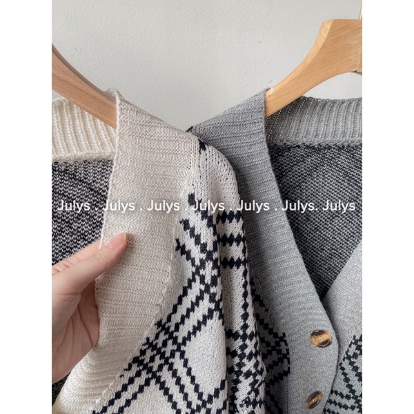 Áo cardigan len chéo (ảnh thật shop chụp kèm video) | BigBuy360 - bigbuy360.vn