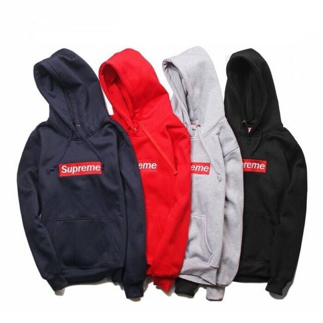 (Hàng Mới Về) Áo Khoác Hoodie Supreme Size Lớn Size S M L Xl Xxl-5Xl