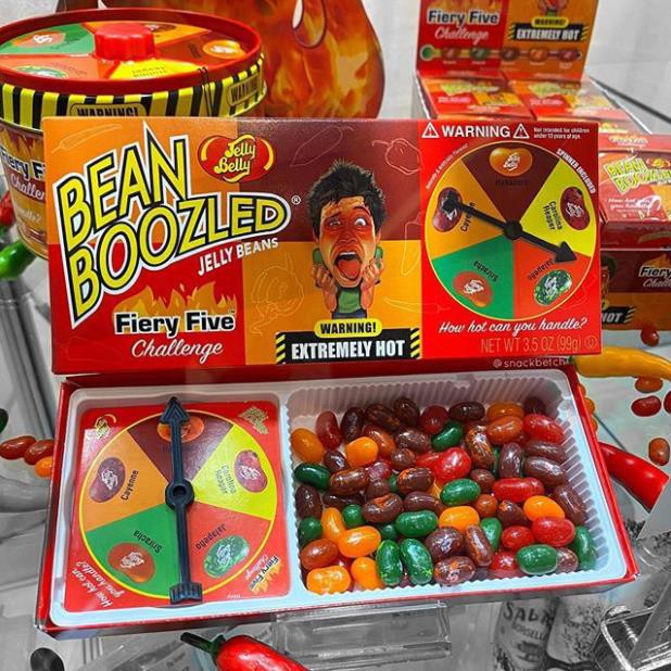 Kẹo thối Bean Boozled có vòng xoay 100gr (Phiên bản 5)