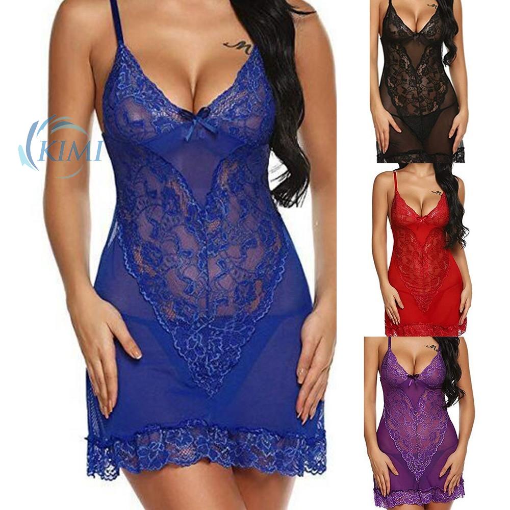 Đầm ngủ phối ren gợi cảm cho nữ
 | BigBuy360 - bigbuy360.vn