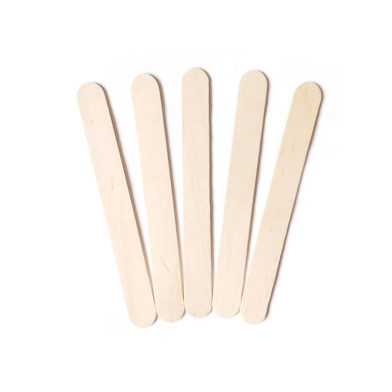 Set 10 Que Gỗ Khuấy Sáp / Tẩy Lông Sử Dụng Tiện Lợi Chất Lượng Cao