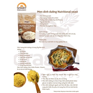 Nấm men dinh dưỡng hữu cơ