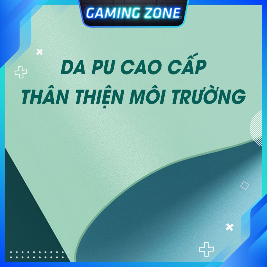 Miếng lót chuột, bàn di chuột da PU cao cấp chống nước cỡ lớn