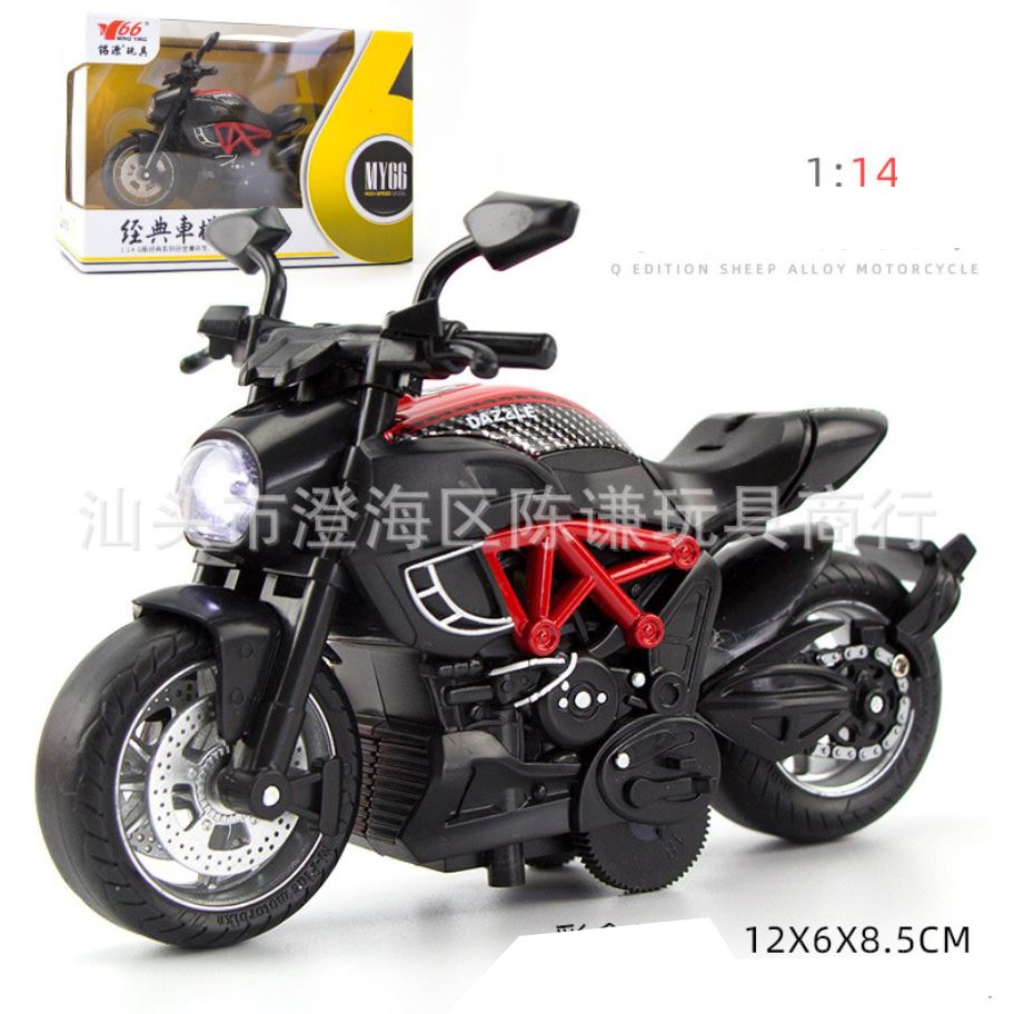 Mô hình Moto kim loại Ducati tỷ lệ 1:14