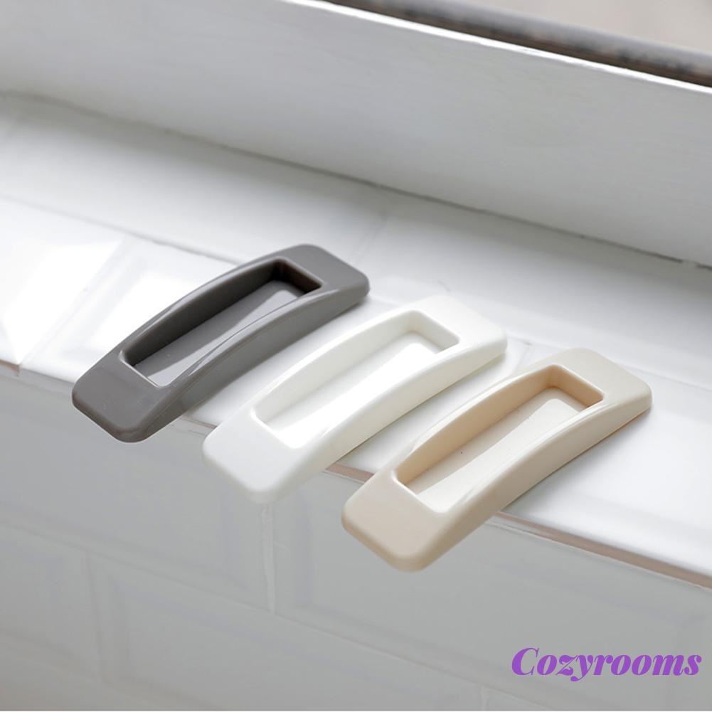 2pcs Self-Adhesive Door Handles Wardrobe Glass Window Handles