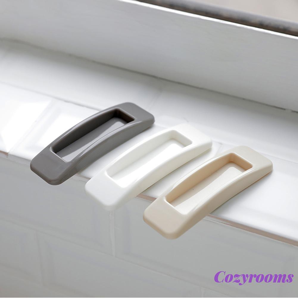 2pcs Self-Adhesive Door Handles Wardrobe Glass Window Handles