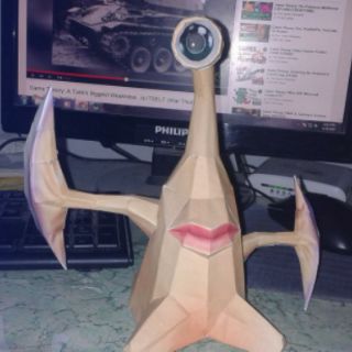 Mô hình giấy anime Parasyte - Migi