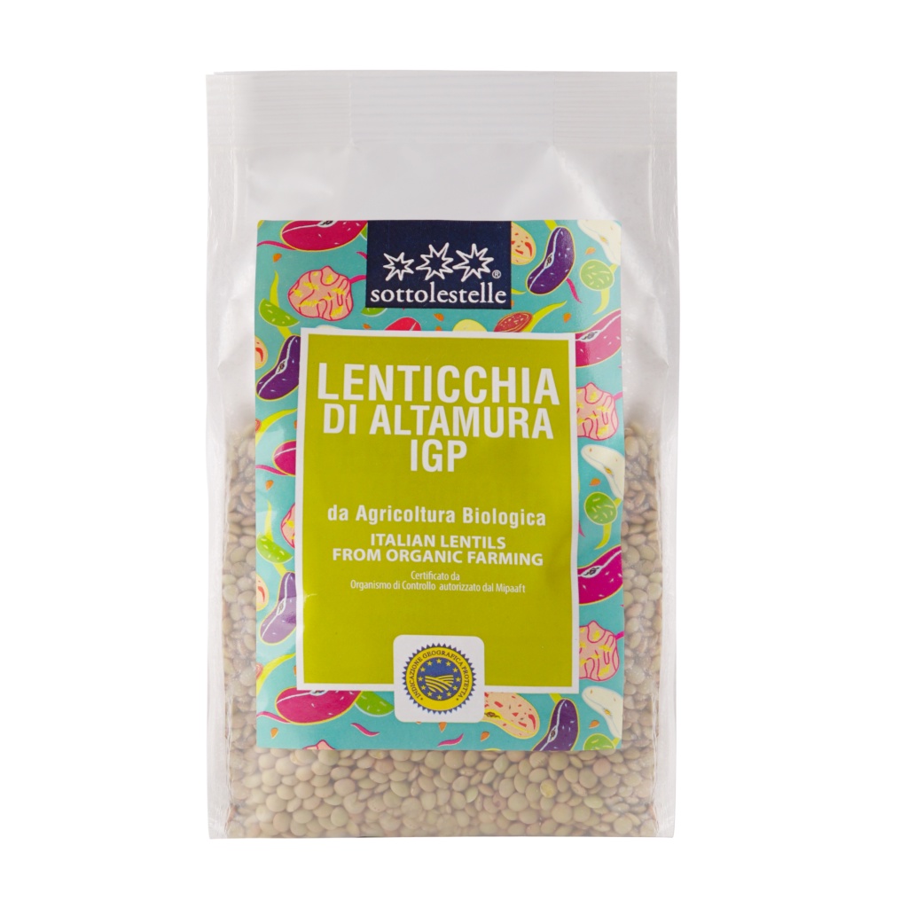 Đậu gà - lăng đỏ xanh vàng - hà lan - hạt kê - quinoa hữu cơ hữu cơ nguyên gói Sottolestelle
