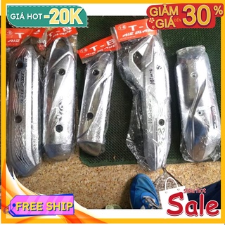 [FREE SHIP giảm 12% đơn 999k] Ốp ống Pô Lead AirBlade Vision SCR Lead 2018 kim loại (ốp bô Air Blade gang