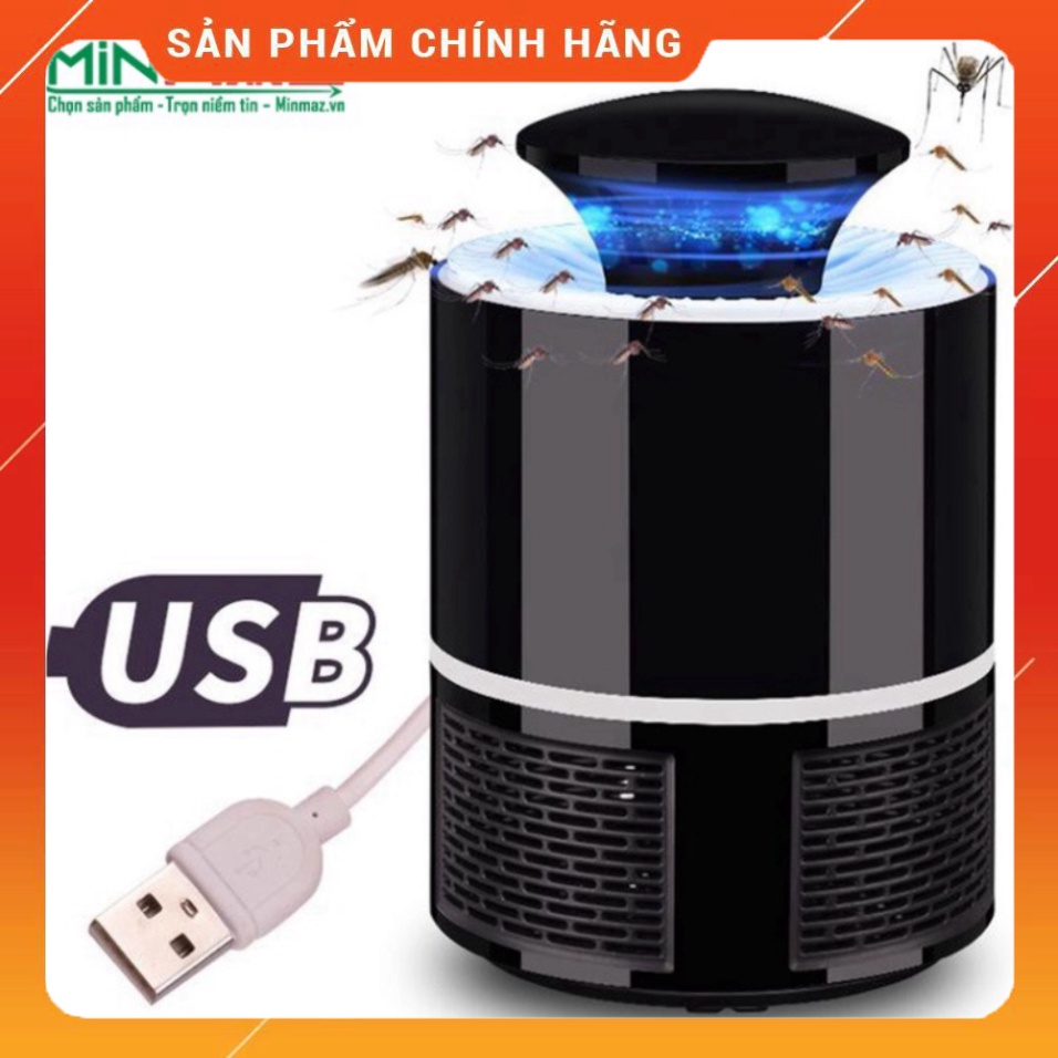Máy Bắt Muỗi Thông Minh, Đèn Bắt Muỗi Thu Hút Công Trùng Hiệu Quả Bằng Đèn Led Kèm Dây Cắm USB Dễ Sử Dụng AHM Mart