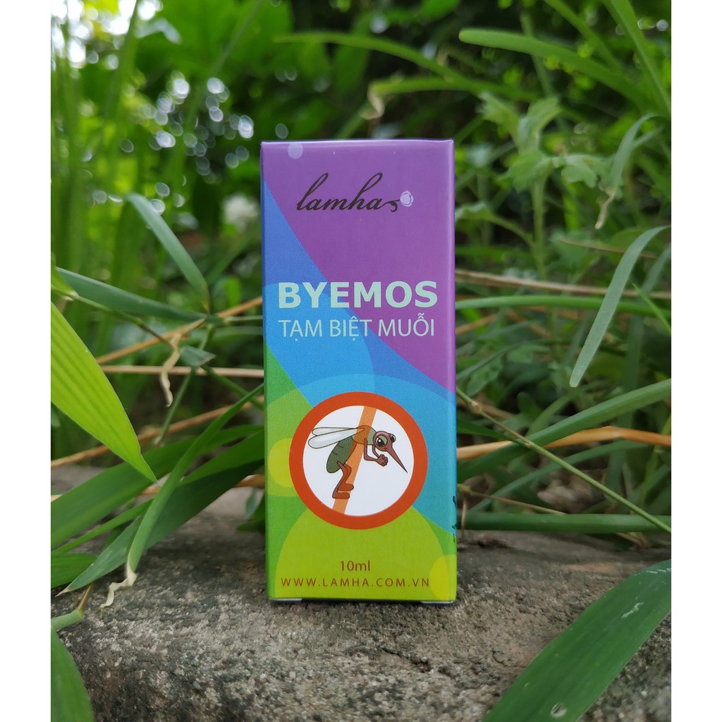 Tinh dầu đuổi muỗi BYEMOS - LAMHA10ml