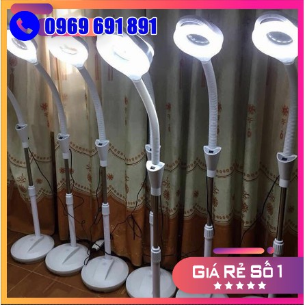 Đèn led spa nối mi phun xăm tích hợp 120 bóng led siêu sáng, đèn soi da phun xăm nối mi - đèn spa chân nặng, chân nhẹ